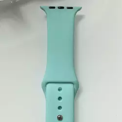Силіконовий ремінець для розумного годинника Smart Watch 42/44 (Бірюзовий)