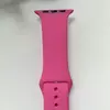 Силіконовий ремінець для розумного годинника Smart Watch 42/44 (Рожевий)