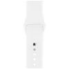 Силіконовий ремінець для розумного годинника Smart Watch 38/40 (Білий)