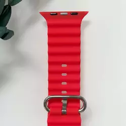 Силиконовый ремешок для Smart Watch Ocean Band 42/44/45/49 (Красный)