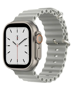 Силіконовий ремінець для Smart Watch Ocean Band 42/44/45/49 (Сірий)