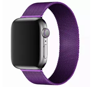 Ремешок для умных часов Smart Watch 42/44 Миланская петля (Фиолетовый)