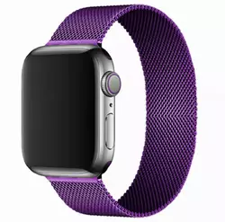 Ремешок для умных часов Smart Watch 42/44 Миланская петля (Фиолетовый)
