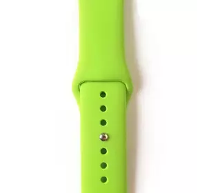 Силіконовий ремінець для розумного годинника Smart Watch 38/40 (Салатовий)