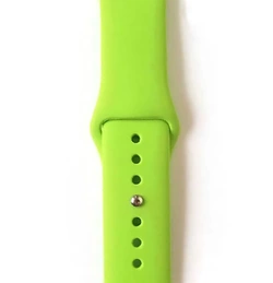 Силіконовий ремінець для розумного годинника Smart Watch 38/40 (Салатовий)