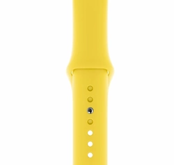 Силіконовий ремінець для розумного годинника Smart Watch 42/44 (Жовтий)