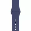Силіконовий ремінець для розумного годинника Smart Watch 38/40 (Темно-синій)