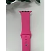 Силіконовий ремінець для розумного годинника Smart Watch 38/40 (Рожевий)