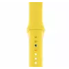 Силіконовий ремінець для розумного годинника Smart Watch 38/40 (Жовтий)