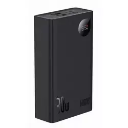 Power Bank 10000 mAh | 30W | Digital Display — Baseus (PPAD040) — PPAD040101 Black