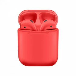 Бездротові навушники i12 Pods (Червоний)