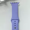 Силиконовый ремешок для умных часов Smart Watch 42/44 (Сиреневый)