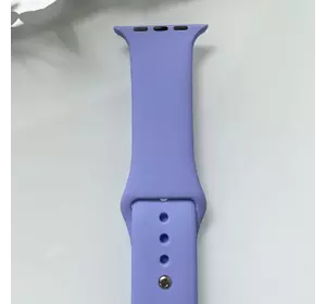 Силиконовый ремешок для умных часов Smart Watch 42/44 (Сиреневый)
