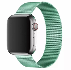 Ремінець для розумного годинника Smart Watch 42/44 Міланська петля (Зелений)