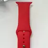 Силиконовый ремешок для умных часов Smart Watch 42/44 (Красный)