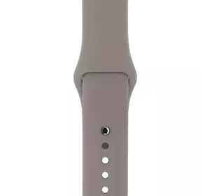 Силіконовий ремінець для розумного годинника Smart Watch 42/44 (Сірий)