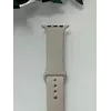 Силіконовий ремінець для розумного годинника Smart Watch 38/40 (Світло-сірий)