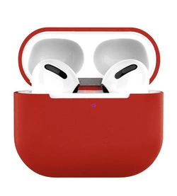 Силіконовий чохол для навушників Airpods 3 (Червоний)