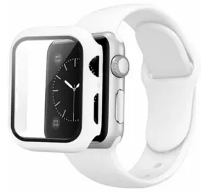 Ремінець Silicon & Glass — Yabloko Watch 41 mm — White