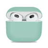 Силиконовый чехол для наушников pods 3 (Бирюзовый) Силиконовый чехол для наушников pods 3 (Бирюзовый)