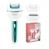 Эпилятор 3в1 VGR V-732 с 3 насадками LED (Зеленый) Эпилятор 3в1 VGR V-732 с 3 насадками LED (Зеленый)