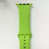 Силиконовый ремешок для умных часов Smart Watch 38/40 (Салатовый)