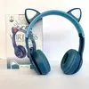 Бездротові навушники Cat Ear RGB P47M (Синій) Бездротові навушники Cat Ear RGB P47M (Синій)