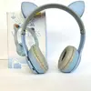 Беспроводные наушники Cat Ear RGB P47M (Голубой) Беспроводные наушники Cat Ear RGB P47M (Голубой)