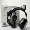Бездротові навушники Cat Ear RGB STN06 (Чорний)
