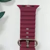 Силіконовий ремінець для Smart Watch Ocean Band 42/44/45/49 (Бордовий) Силіконовий ремінець для Smart Watch Ocean Band 42/44/45/49 (Бордовий)