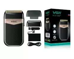 Электробритва шейвер VGR V-331 с 2 насадками Электробритва шейвер VGR V-331 с 2 насадками
