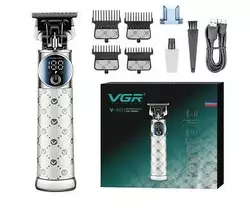 Тример VGR V-942 з 4 насадками LED (Білий) Тример VGR V-942 з 4 насадками LED (Білий)