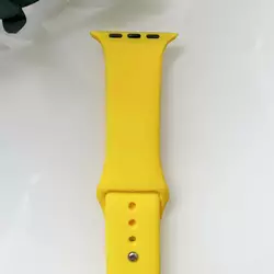 Силиконовый ремешок для умных часов Smart Watch 42/44 (Желтый) Силиконовый ремешок для умных часов Smart Watch 42/44 (Желтый)