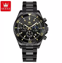 Годинник наручний Olevs 2870 Black Accents Годинник наручний Olevs 2870 Black Accents