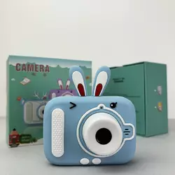 Детский фотоаппарат X900 Rabbit (Голубой) Детский фотоаппарат X900 Rabbit (Голубой)