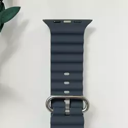 Силиконовый ремешок для Smart Watch Ocean Band 42/44/45/49 (Темно-серый) Силиконовый ремешок для Smart Watch Ocean Band 42/44/45/49 (Темно-серый)