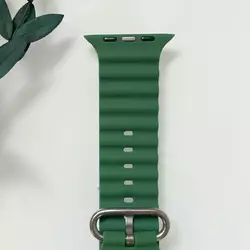 Силиконовый ремешок для Smart Watch Ocean Band 42/44/45/49 (Темно-зеленый) Силиконовый ремешок для Smart Watch Ocean Band 42/44/45/49 (Темно-зеленый)