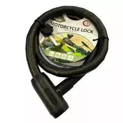 Велосипедный замок 7013 (18*100 трос) 2 ключа Велосипедный замок 7013 (18*100 трос) 2 ключа