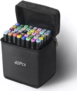 Скетч-маркеры для рисования 40 шт. Скетч-маркеры для рисования 40 шт.