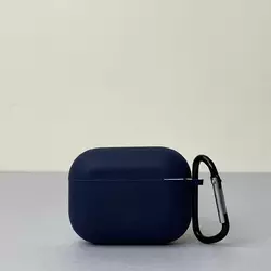 Чохол з карабіном для pods PRO (Темно-синій) Чохол з карабіном для pods PRO (Темно-синій)