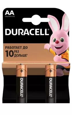 Батарейка Duracell 1,5V AA Батарейка Duracell 1,5V AA