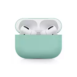 Силіконовий чохол для навушників pods PRO (Бірюзовий) Силіконовий чохол для навушників pods PRO (Бірюзовий)