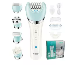 Эпилятор 5в1 VGR V-703 с 8 насадками Эпилятор 5в1 VGR V-703 с 8 насадками
