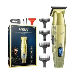 Триммер VGR V-265 с 4 насадками LED Триммер VGR V-265 с 4 насадками LED