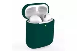 Силіконовий чохол для навушників pods 2 (Темно-зелений) Силіконовий чохол для навушників pods 2 (Темно-зелений)