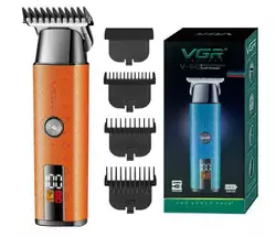 Триммер VGR V-943 с 3 насадками LED (Оранжевый) Триммер VGR V-943 с 3 насадками LED (Оранжевый)