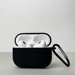 Чехол с карабином для pods PRO 2 (Черный) Чехол с карабином для pods PRO 2 (Черный)