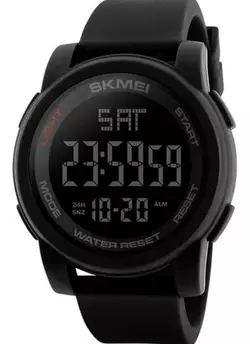 Годинник наручний Skmei 1257BK Black Годинник наручний Skmei 1257BK Black
