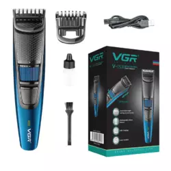 Тример VGR V-053B з універсальною насадкою (Синій) Тример VGR V-053B з універсальною насадкою (Синій)