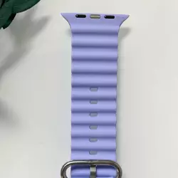 Силиконовый ремешок для Smart Watch Ocean Band 42/44/45/49 (Лиловый) Силиконовый ремешок для Smart Watch Ocean Band 42/44/45/49 (Лиловый)